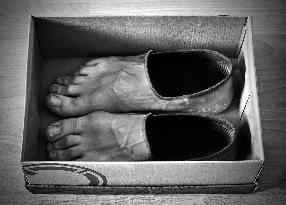 New Shoes art print by Paul Gibney for $57.95 CAD