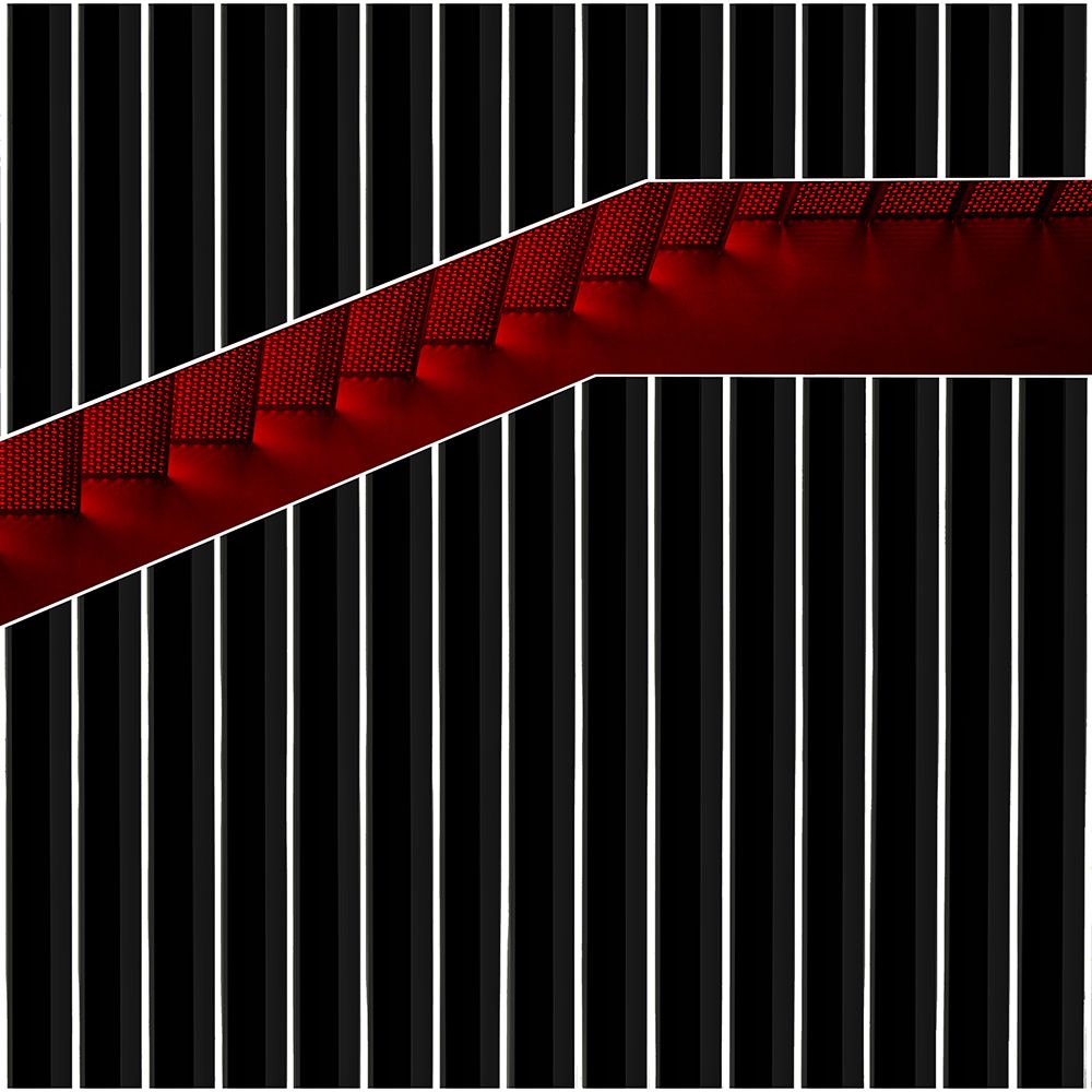 Staircase in gift box art print by Gilbert Claes for $57.95 CAD