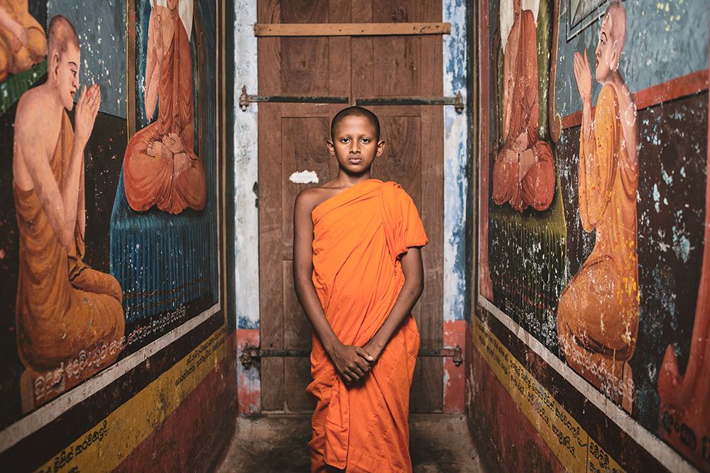 The Little Monk art print by Giacomo Bruno for $57.95 CAD
