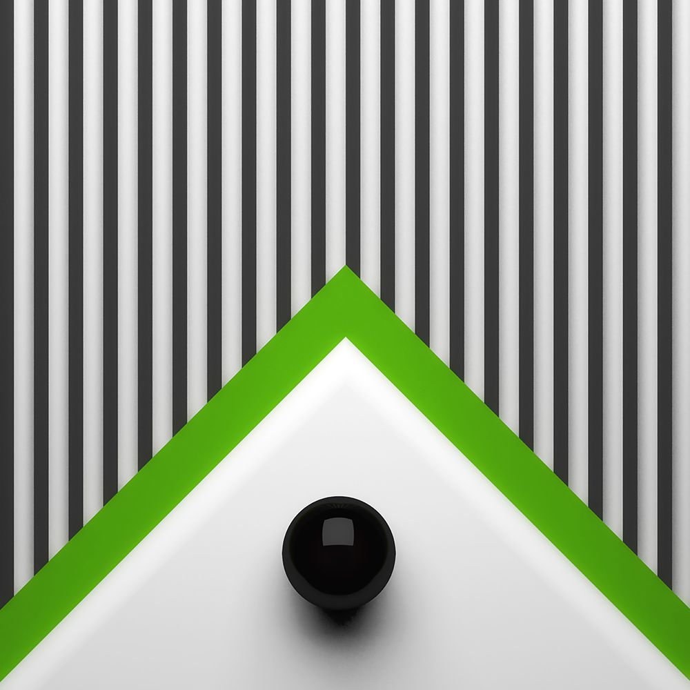 Dot On Triangle art print by Antonyus Bunjamin for $57.95 CAD