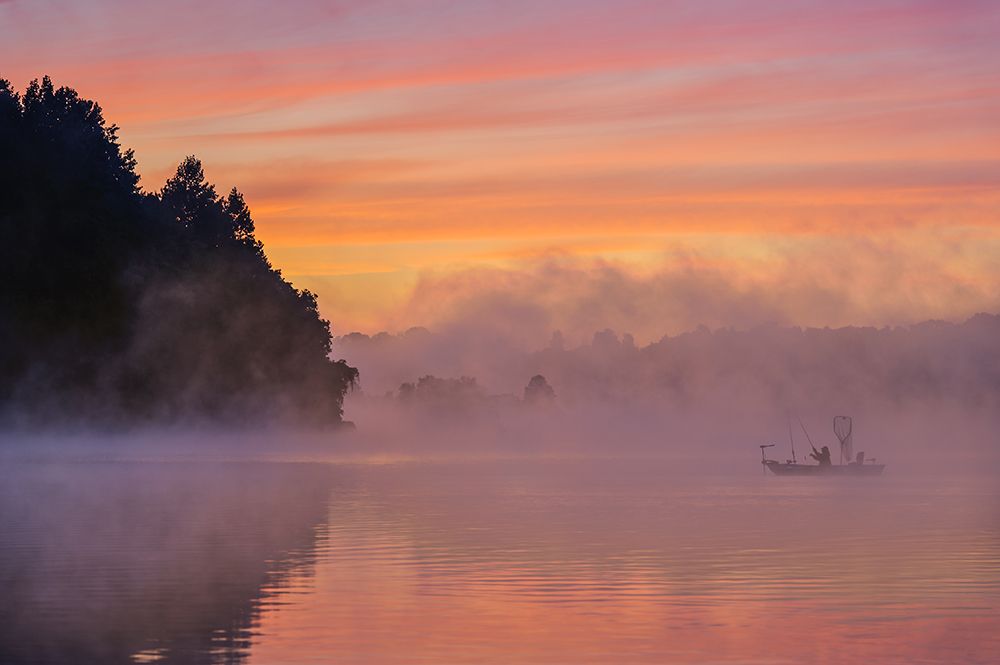 Morning Fishing art print by Austin for $57.95 CAD