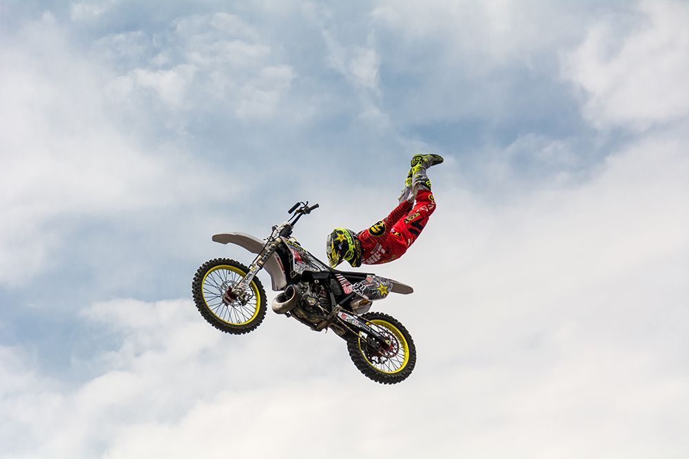 No Hands Superflyer art print by Mircea Vlasceanu for $57.95 CAD