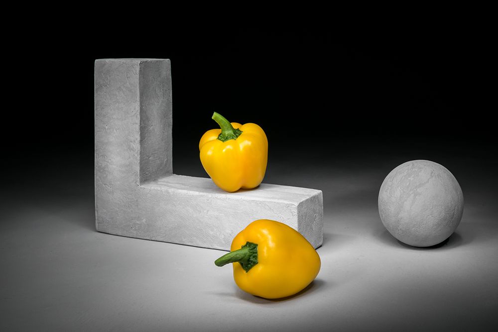 Yellow Bell Peppers art print by Christophe Verot for $57.95 CAD