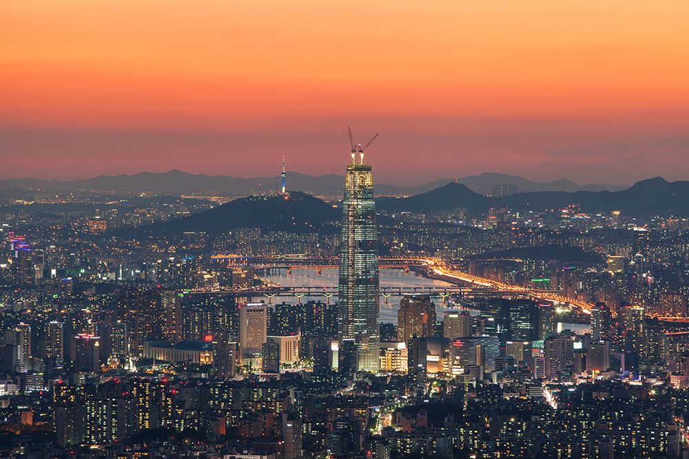 Seoul In The Republic Of Korea art print by Heung-Mu Her for $57.95 CAD