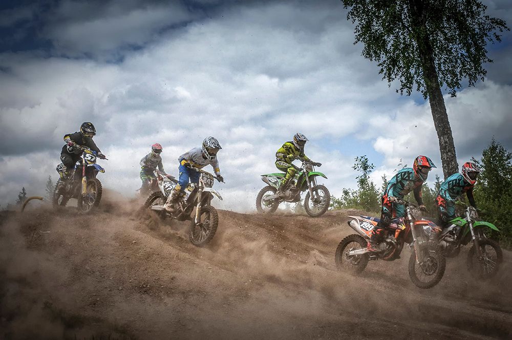Swedish Championships In Motocross 2016 art print by Benny Pettersson for $57.95 CAD