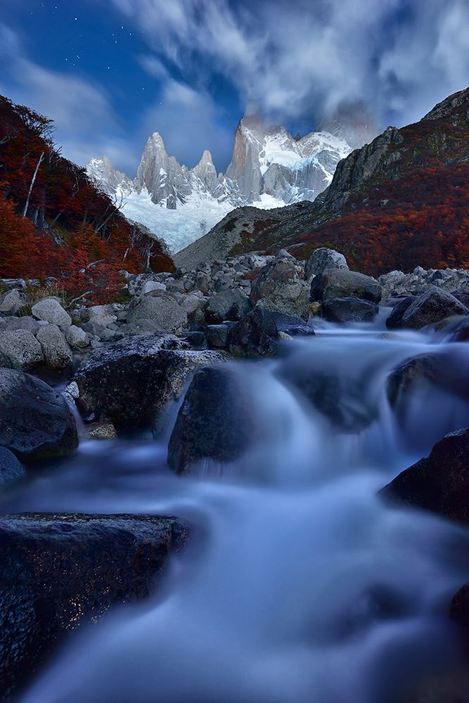 A Night in Patagonia art print by Mei Xu for $57.95 CAD