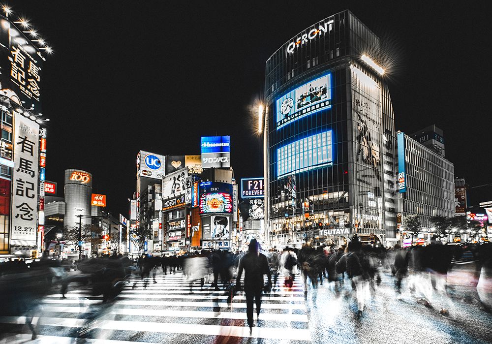Shibuya Crossing art print by Carmine Chiriaco for $57.95 CAD