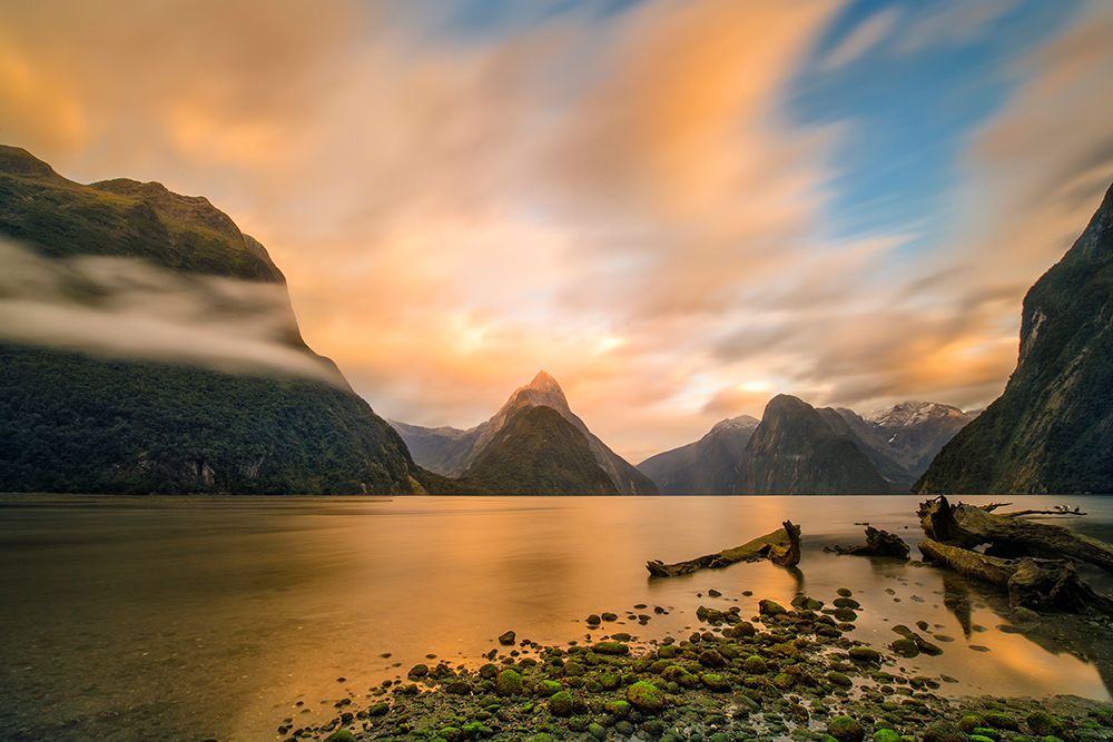 Milford Sound art print by Hua Zhu for $57.95 CAD