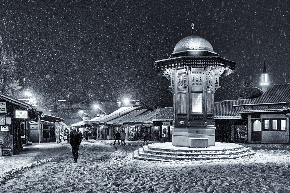 Winter In Sarajevo art print by Bez Dan for $57.95 CAD