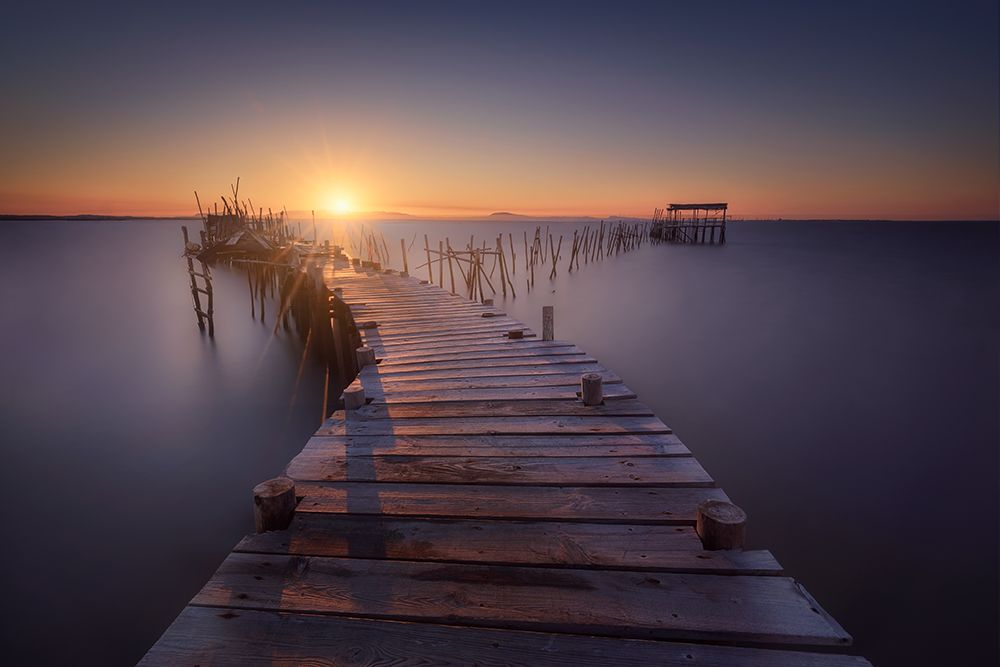 The Last Dock art print by Ivan Ferrero for $57.95 CAD