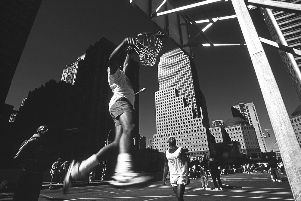 Qdunkingq (From The Series Qmetropolisq) art print by Dieter Matthes for $57.95 CAD