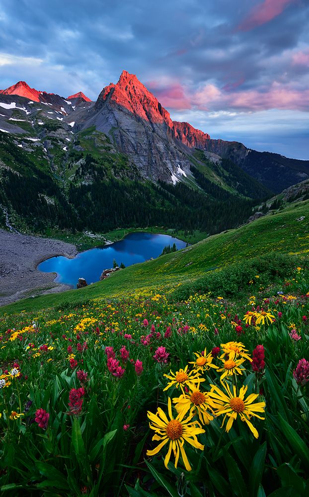 Colorful Colorado art print by Mei Xu for $57.95 CAD