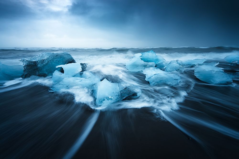 Blue Ice art print by David Martin Castan for $57.95 CAD