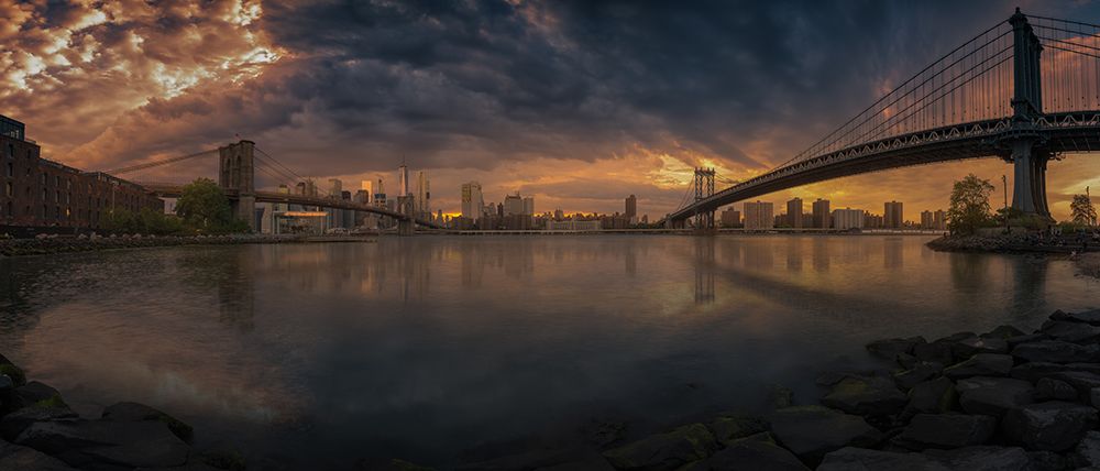 Between Bridges art print by David Martin Castan for $57.95 CAD