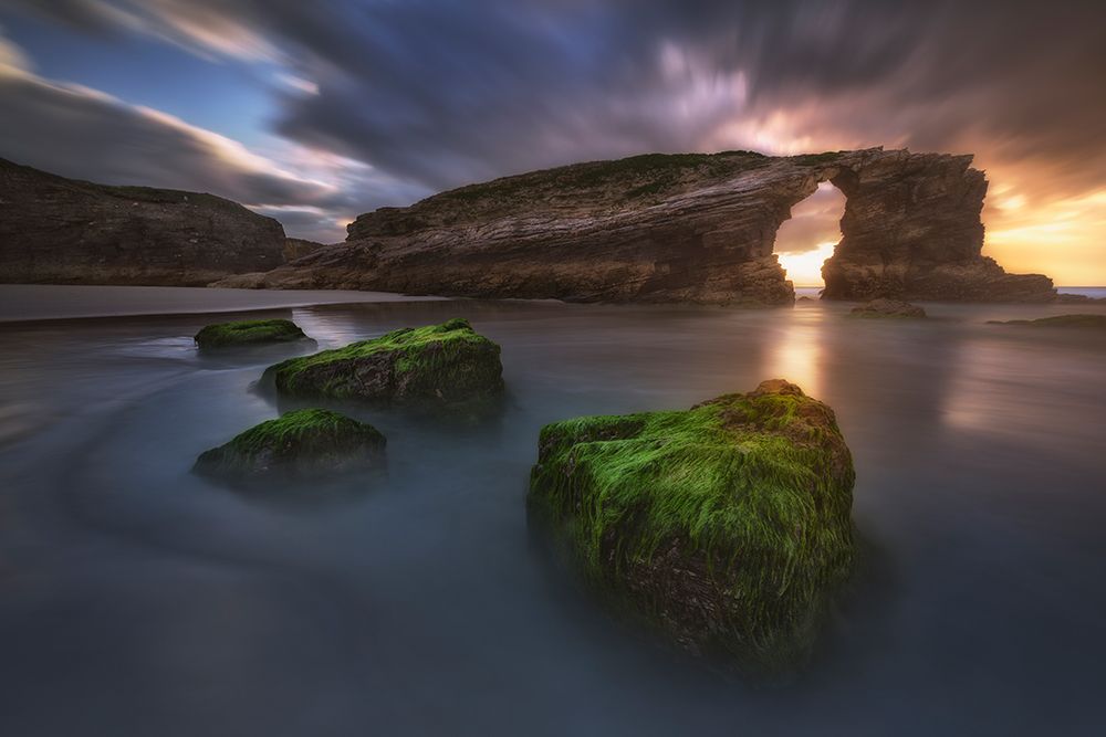 Beach Of The Cathedrals art print by Carlos F. Turienzo for $57.95 CAD
