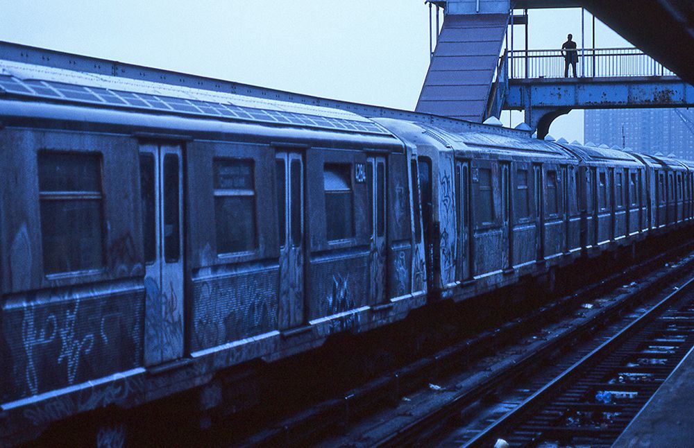 The Train-From The Series Qnew York Bluesq art print by Dieter Matthes for $57.95 CAD