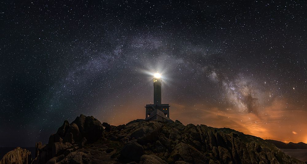 Nariga Lighthouse art print by Chencho Mendoza for $57.95 CAD