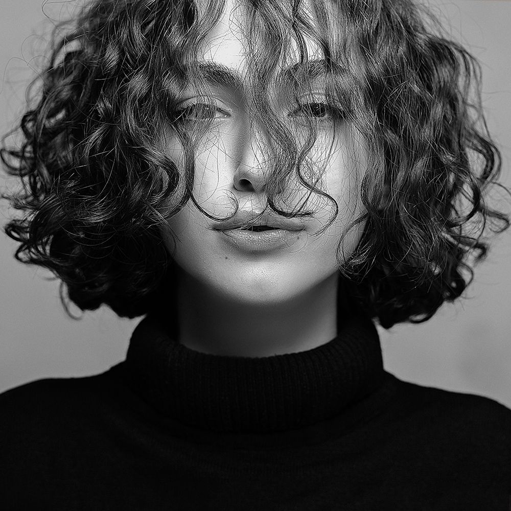 curly hair art print by Amin Hamidnezhad for $57.95 CAD