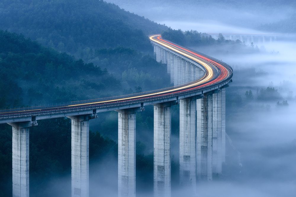 Il Viadotto Di Pietrasecca (It) art print by Riccardo Lucidi for $57.95 CAD