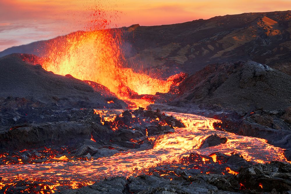 La Fournaise Volcano art print by Barathieu Gabriel for $57.95 CAD