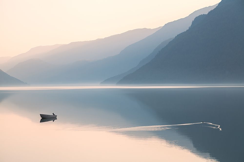 Still Evening art print by Gustav Davidsson for $57.95 CAD
