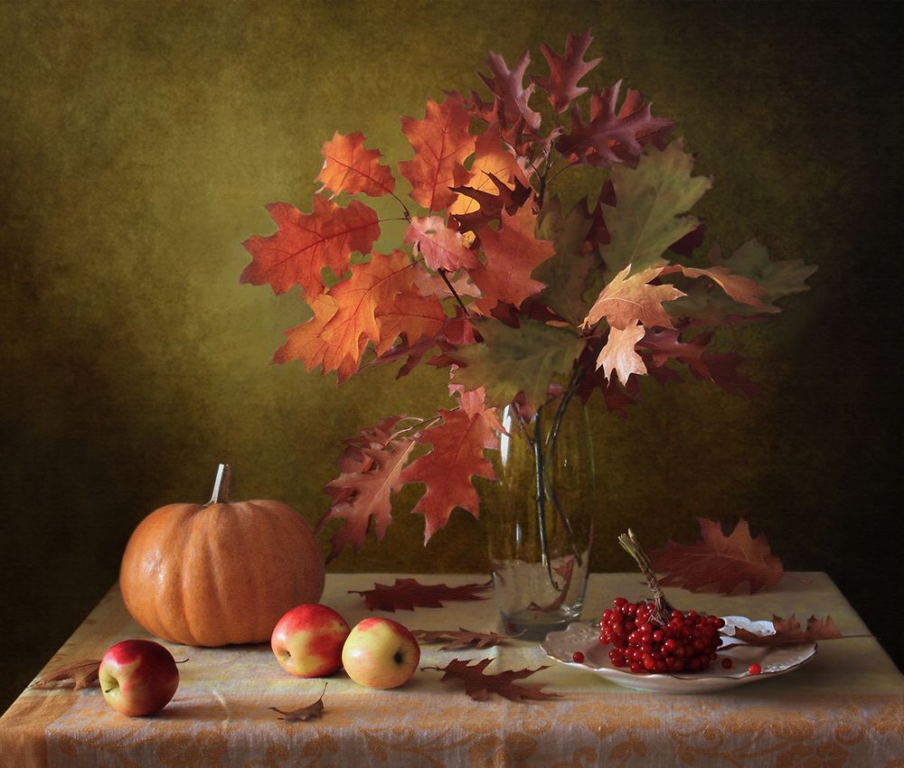 Autumn still life art print by Tatyana Skorokhod for $57.95 CAD