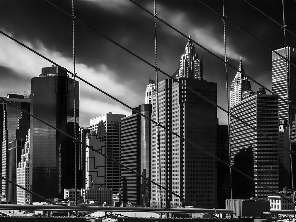 Seen from Brooklyn Bridge art print by Benny Pettersson for $57.95 CAD