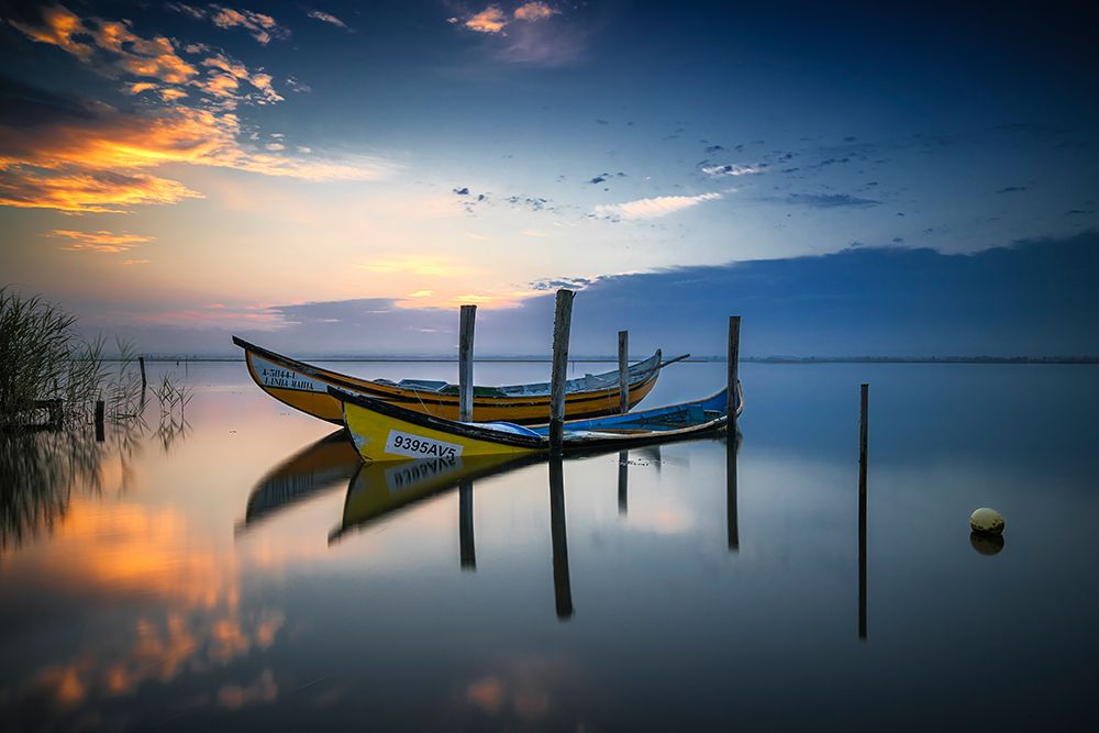 The Boats art print by Rui Ribeiro for $57.95 CAD