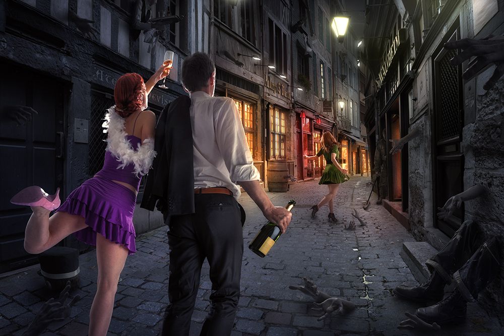 City Shadows art print by Christophe Kiciak for $57.95 CAD