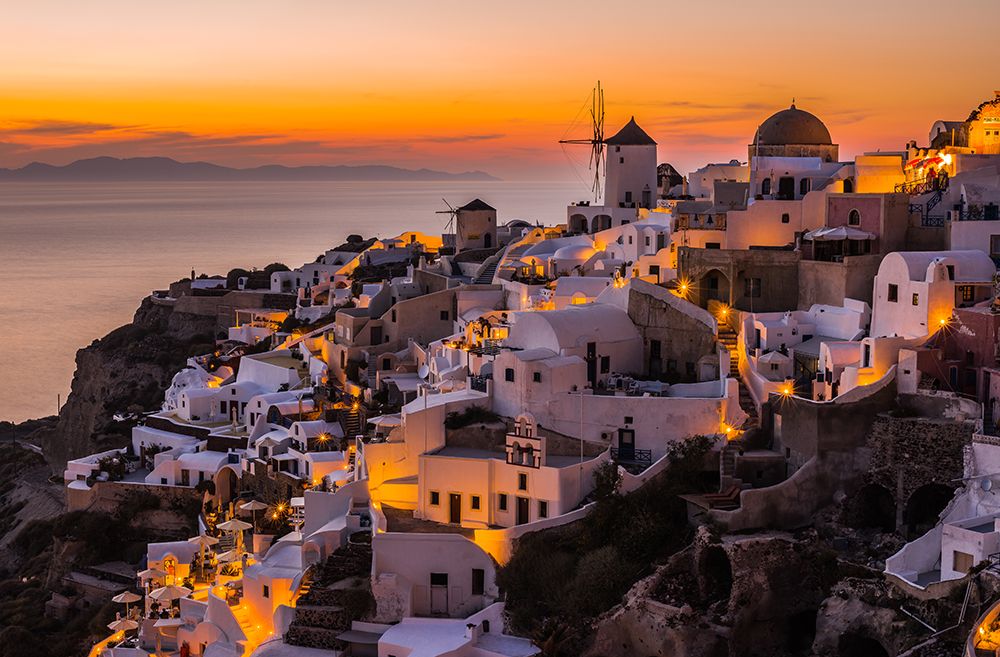 Calispera Santorini art print by Andreas Agazzi for $57.95 CAD