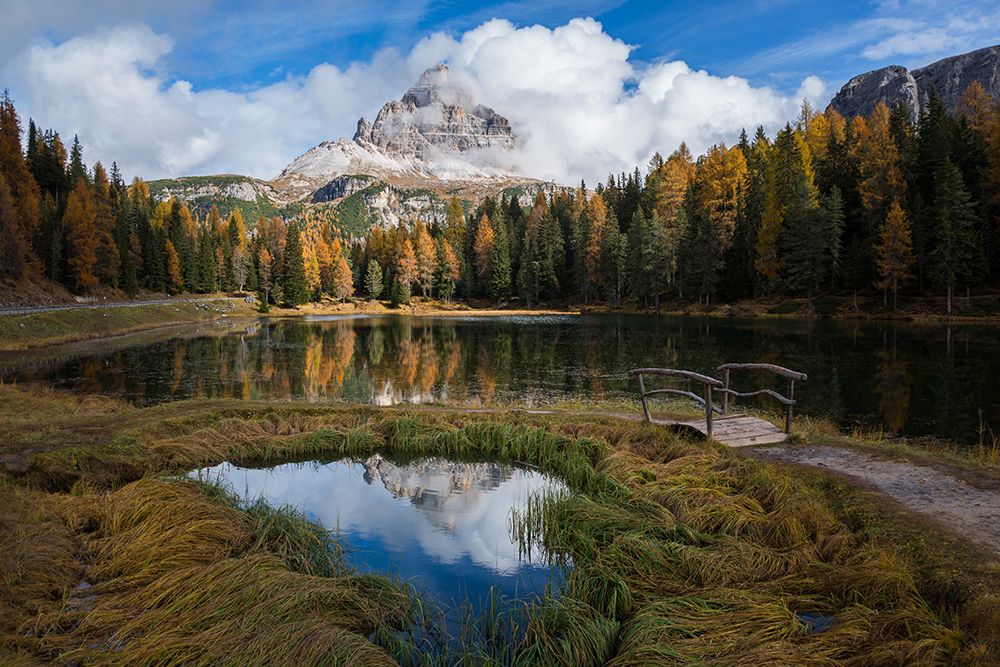 Lake Antorno art print by Ales Krivec for $57.95 CAD