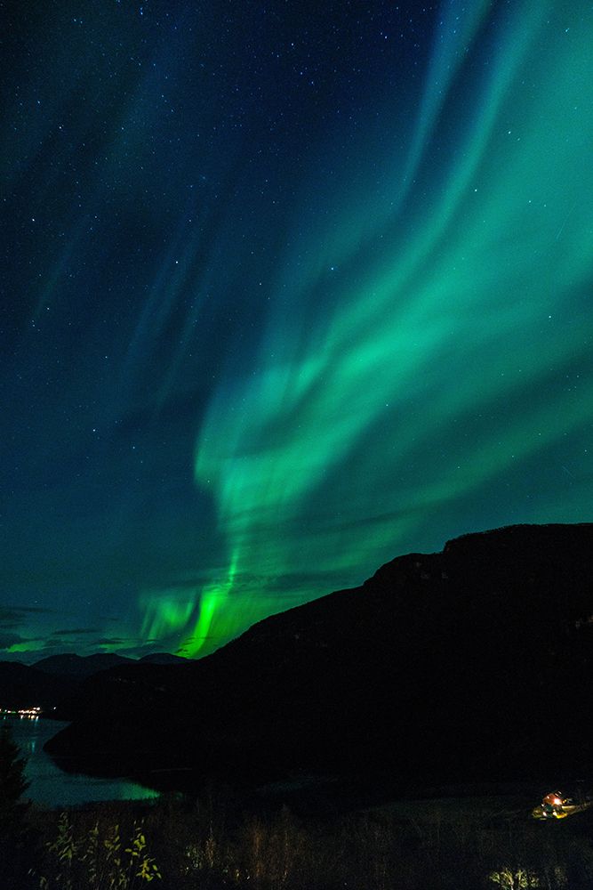 Northern Lights In October art print by Mette Caroline Stroksnes for $57.95 CAD