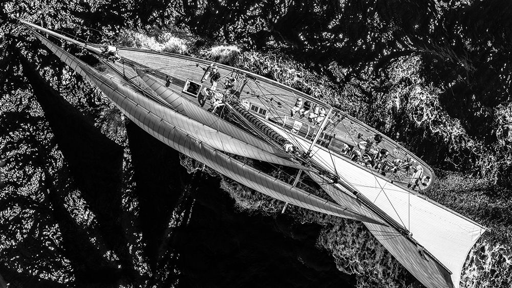 Above The Racing Ship art print by Marc Pelissier for $57.95 CAD