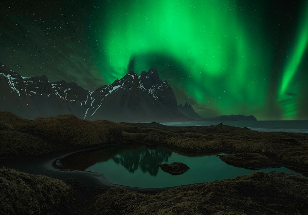 Vesturhorn art print by Jingshu Zhu for $57.95 CAD