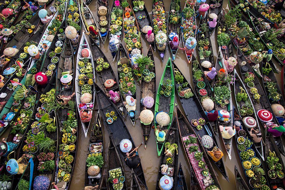 Pasar Terapung art print by Insan Kamil for $57.95 CAD