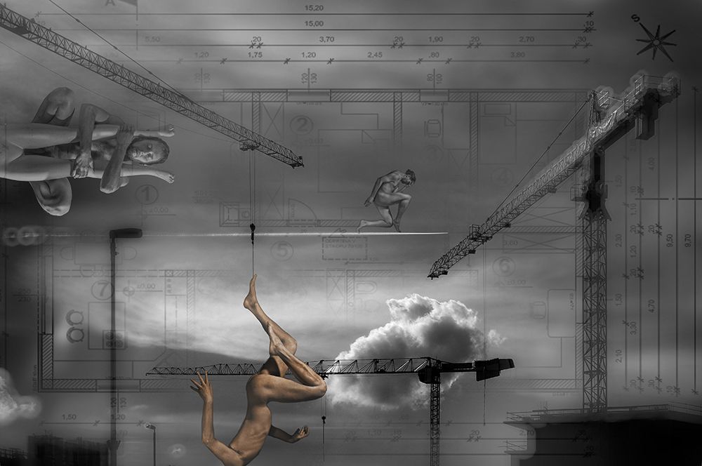 Construction Of(Tower Of Babel) art print by Pristov Dartef for $57.95 CAD