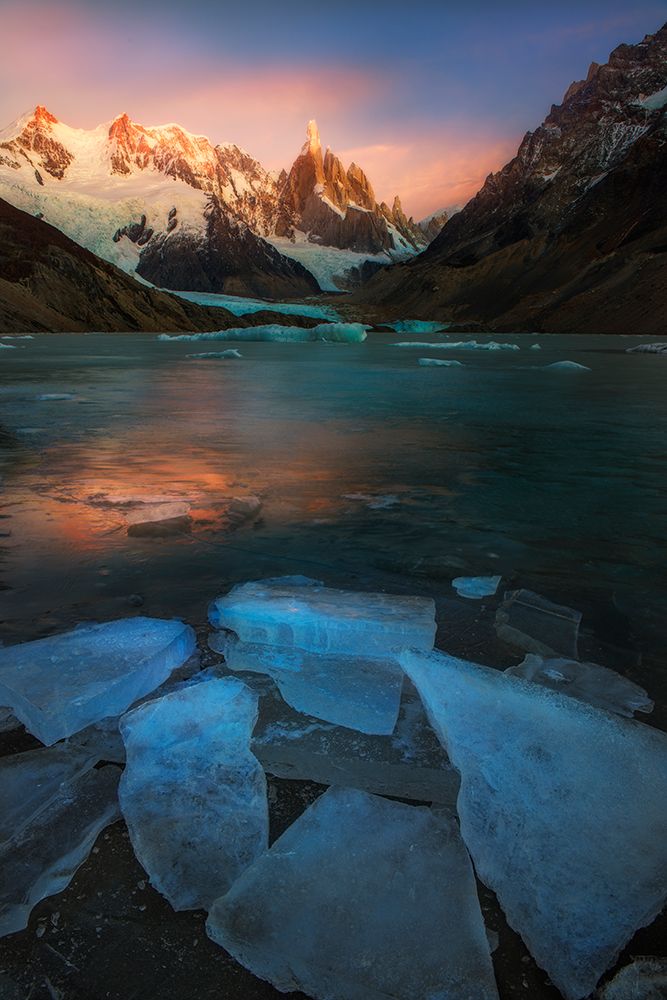 A Frozen Morning - Laguna Torre art print by Yan Zhang for $57.95 CAD
