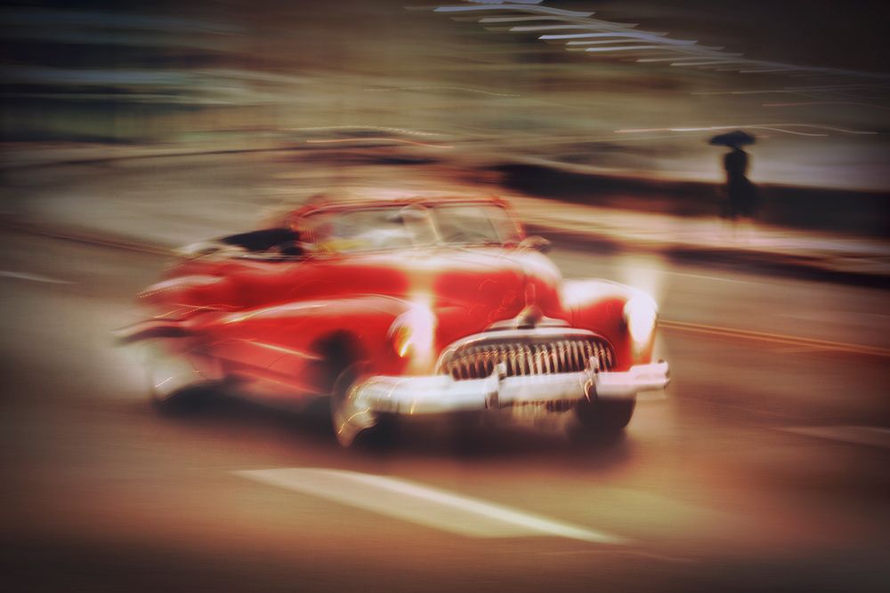 Vintage Car,Havana Fantasy art print by Svetlin Yosifov for $57.95 CAD