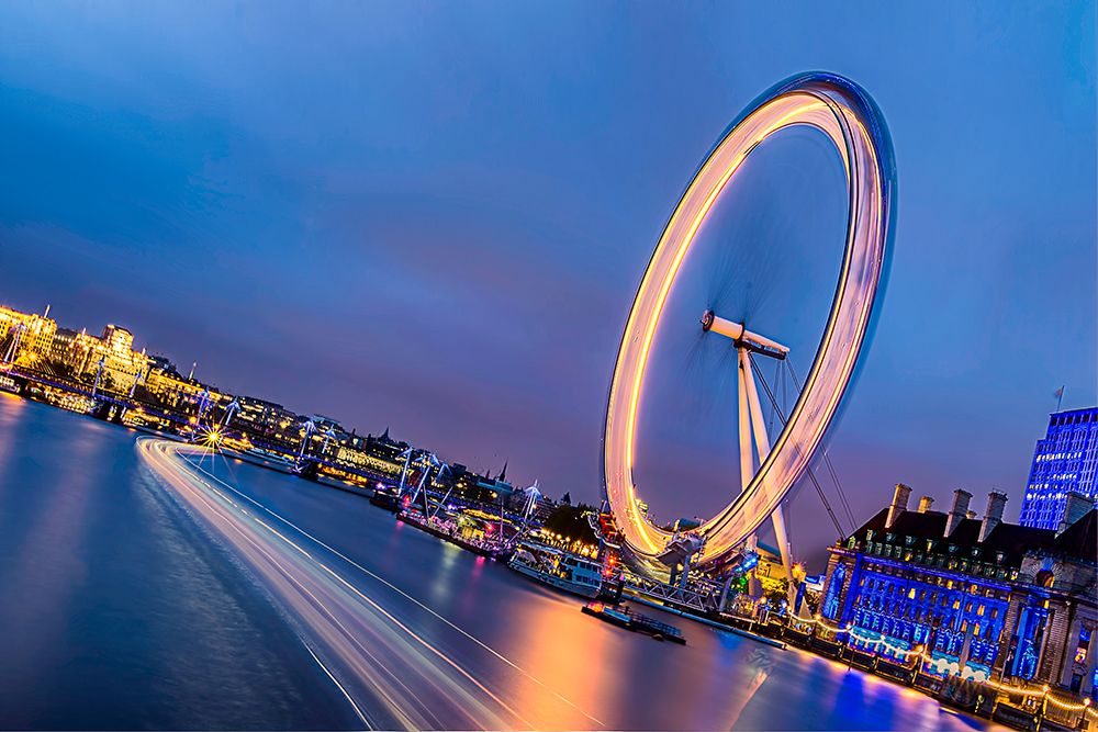 Crazy London 1 art print by Ahmed Lashin for $57.95 CAD