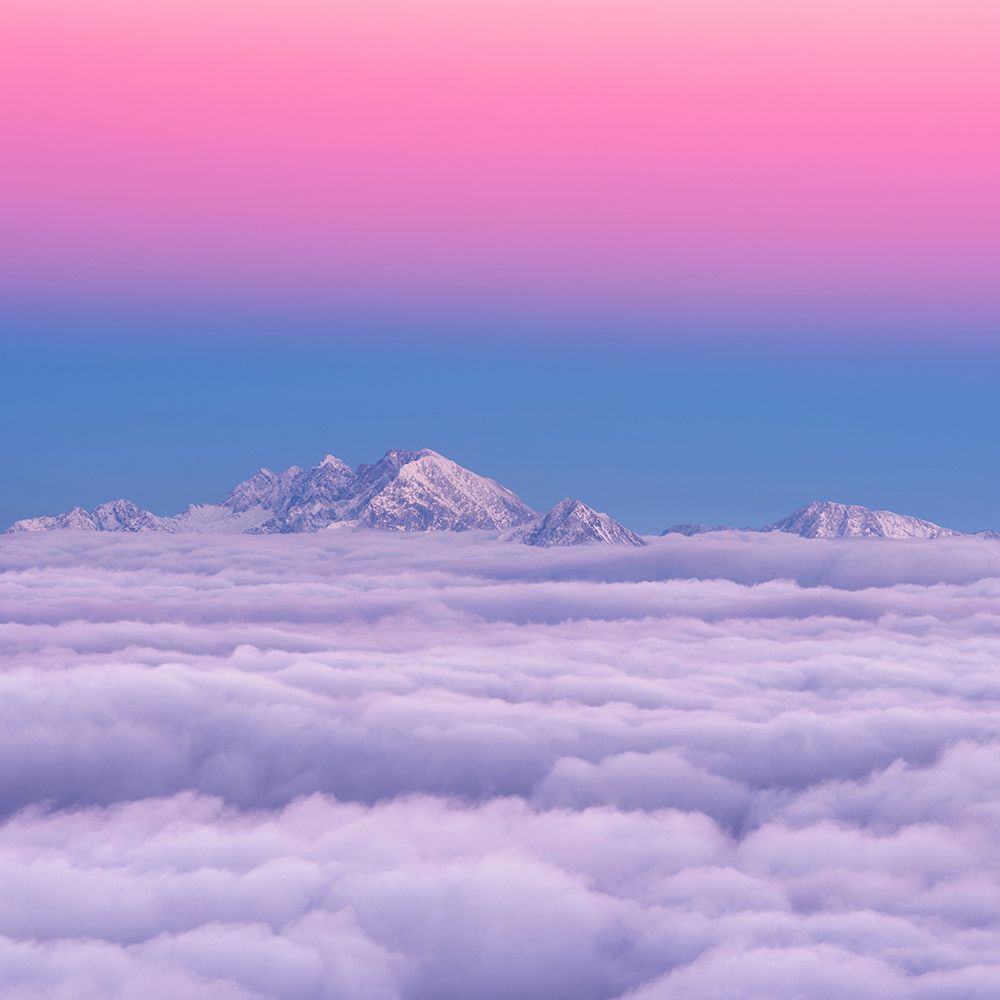 Pink In The Sky art print by Ales Krivec for $57.95 CAD