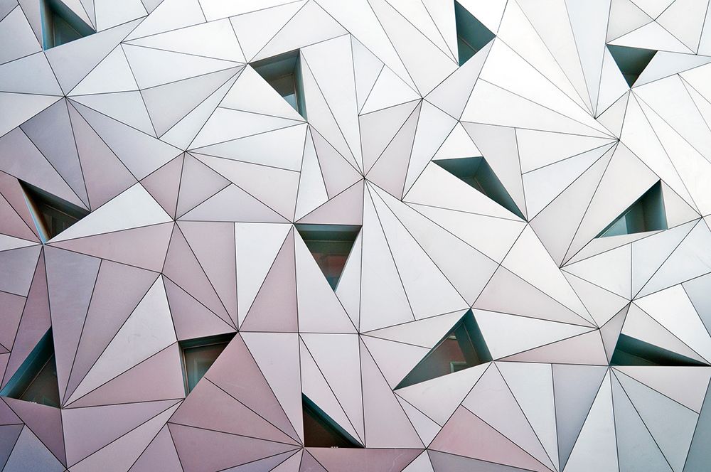 triangulation 1 art print by Linda Wride for $57.95 CAD