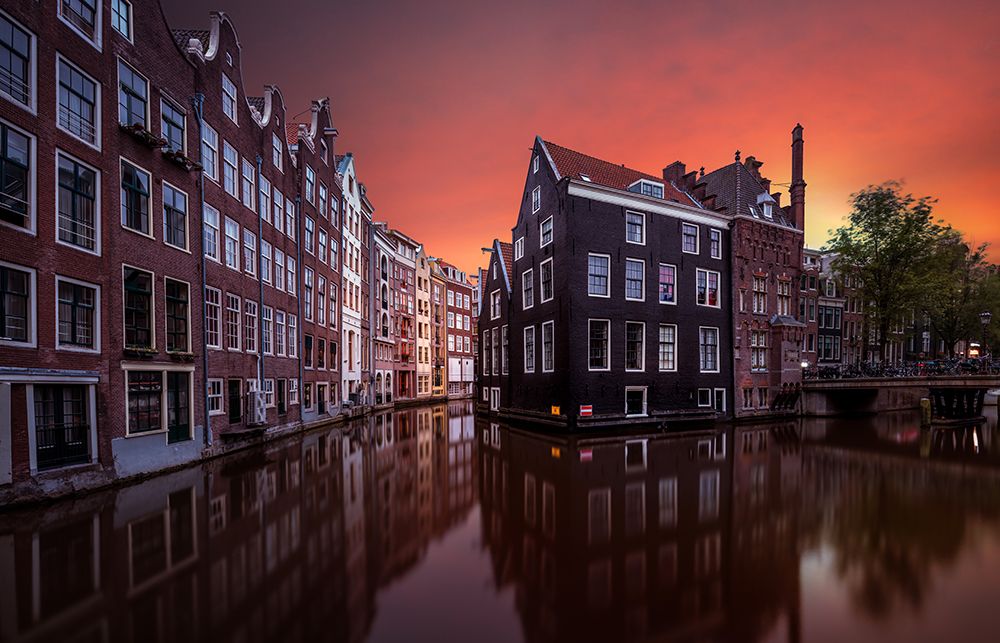 Amsterdam Dawn art print by Merakiphotographer for $57.95 CAD