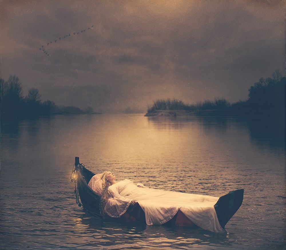 The Lady Of Shalott art print by Magdalena Russocka for $57.95 CAD