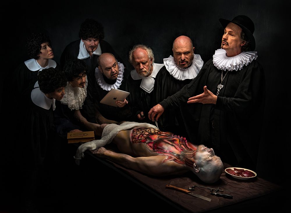 Anatomy Lesson Ii art print by Derek Galon Ma for $57.95 CAD