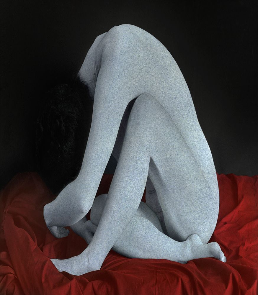Nude On The Red Cloth art print by Fuyuki Hattori for $57.95 CAD