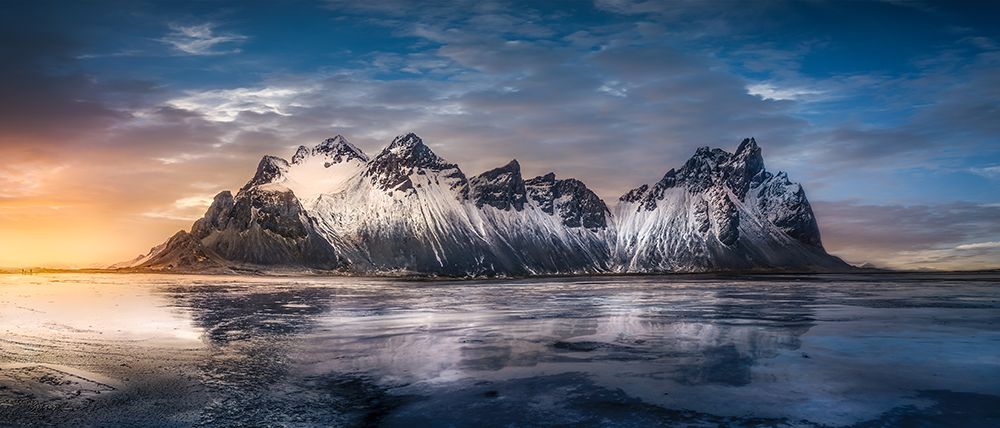 Iceland Glory Sunset art print by Joanaduenas for $57.95 CAD