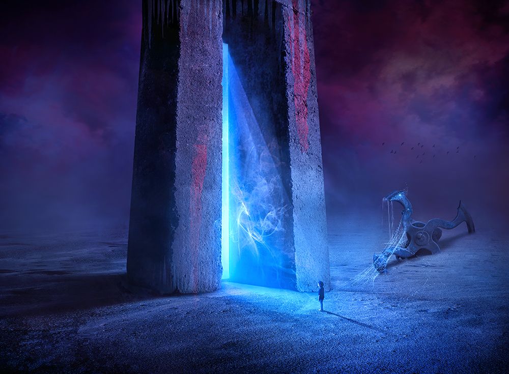 Time Gate art print by Sulaiman Almawash for $57.95 CAD