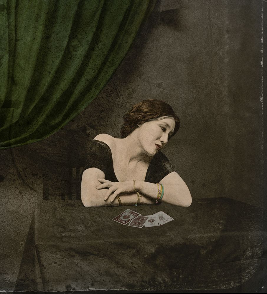 Photographer Unknown Qa Card-Divining Victorian Ladyq art print by Fuyuki Hattori for $57.95 CAD