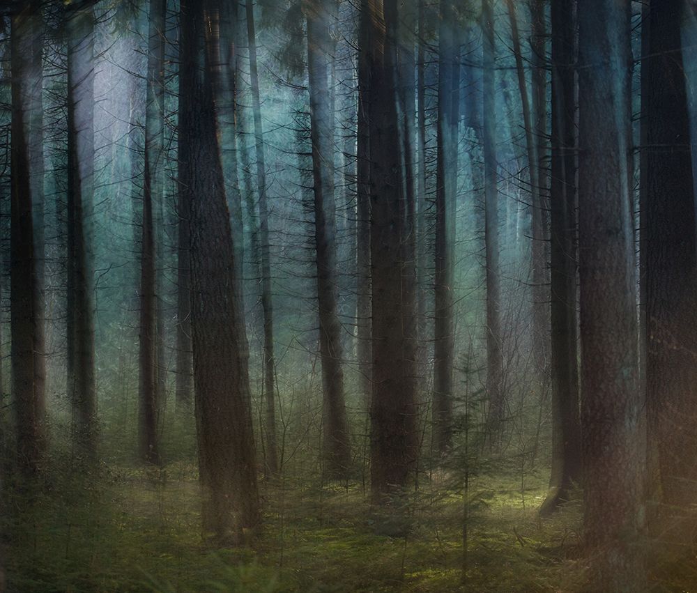 Blue light art print by Nel Talen for $57.95 CAD