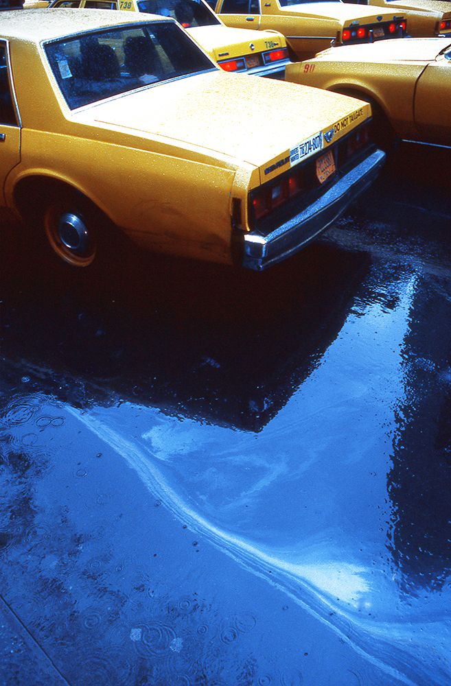 Yellow cabs art print by Dieter Matthes for $57.95 CAD